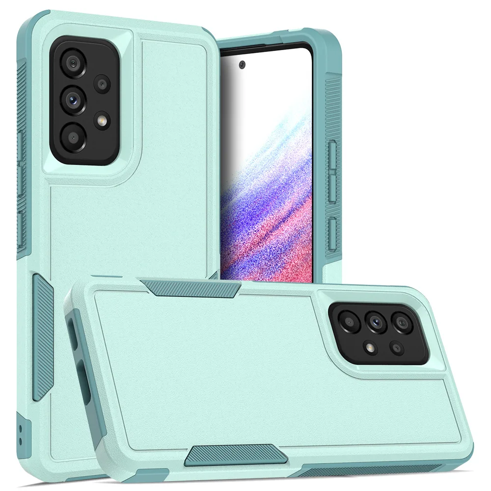 Durable Dual-Layer Hybrid Armor Shockproof Phone Case