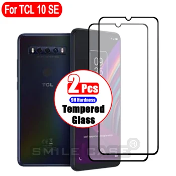 Set di 2 protezioni per lo schermo del telefono per TCL 10 SE, alta definizione/resistente ai graffi/resistente all'usura