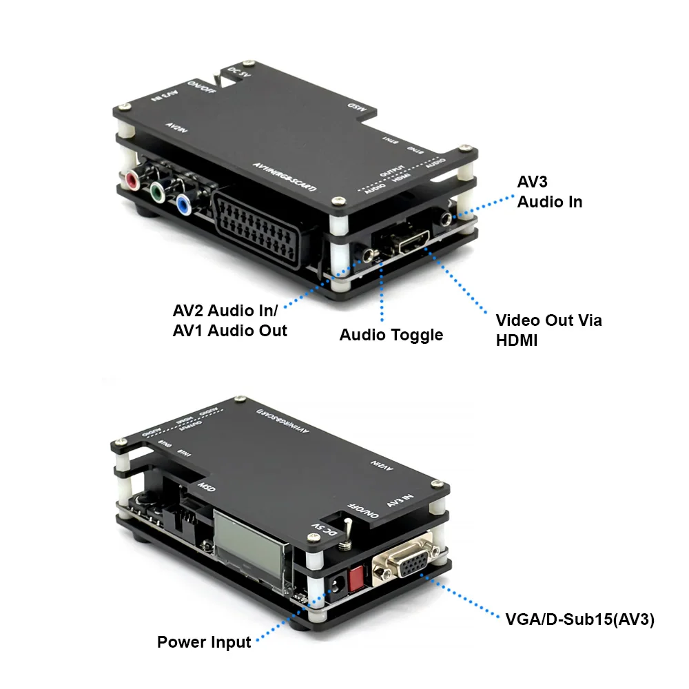 OSSC V1.7 HDMI Adapter Open Source Scan Converter for PS2