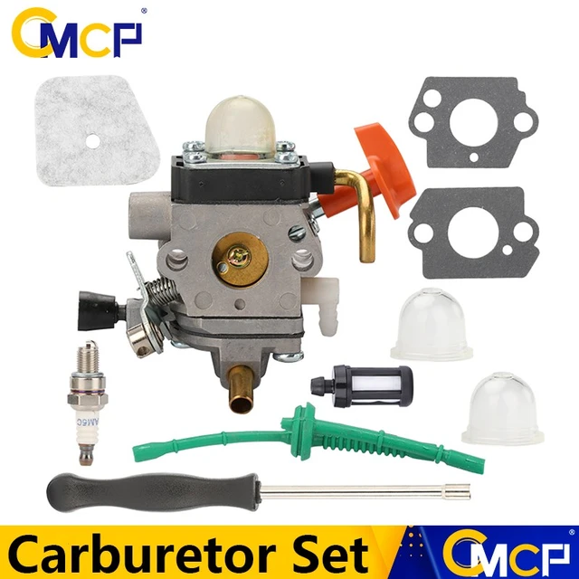 Cmcp vergaser set für stihl fs90 fs90r fs110 fs110r fs110x fs110rx