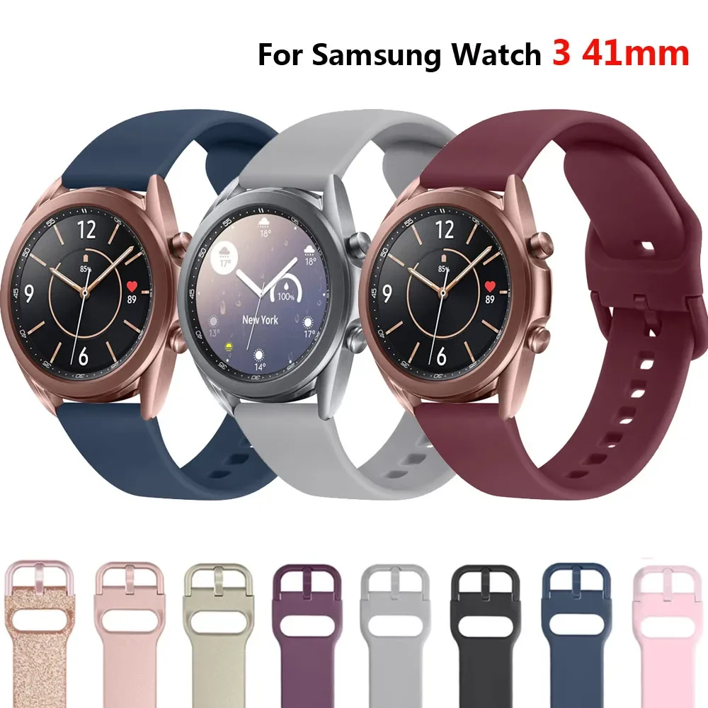 Silicone Smartwatch Strap - Soft Bracelet Wristband for Enhanced Comfort