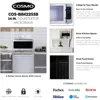 Microwave Oven with Smart Sensor, Touch Presets, 1200W & 2.2 Cu. Ft. Capacity, 24 Inch, Stainless Steel 3