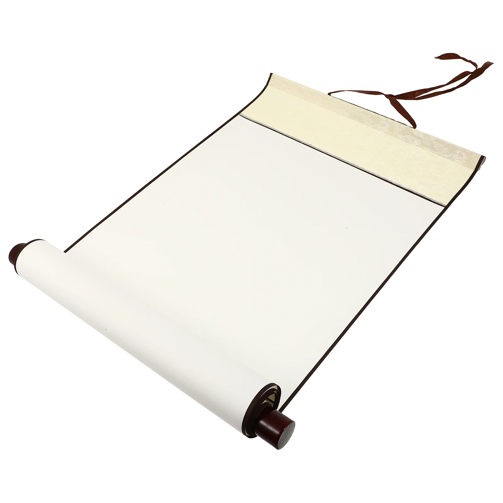 Calligraphy Scroll Hanging Blank Painting Paper Kids Home Accessory Writing