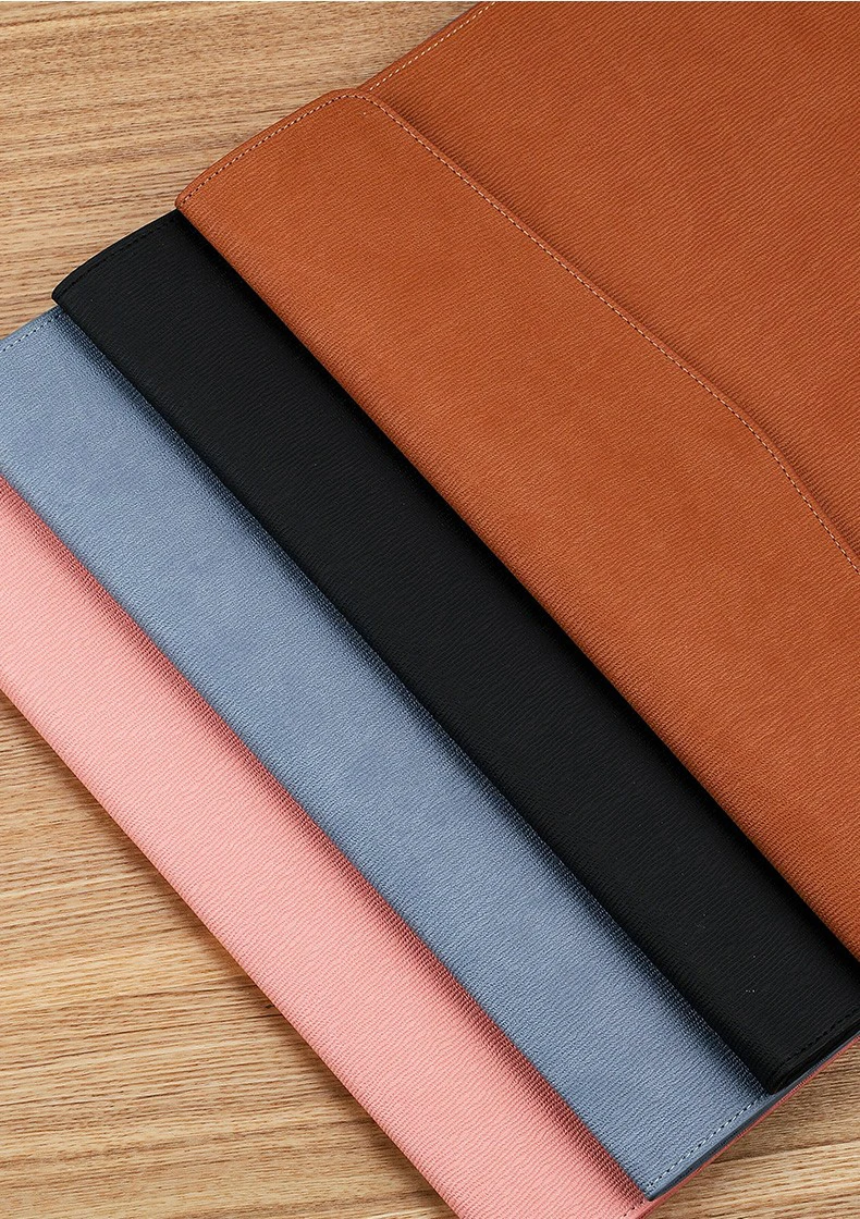 Document PU Business Briefcase File Bag, A4 Folder, School Office Storage Print Pattern LOGO