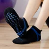 Yoga Socks Men Women Professional Silicone Non-slip Pilates Socks Large Size Indoor Floor Gym Fitness Cotton Dance Sports Socks 3