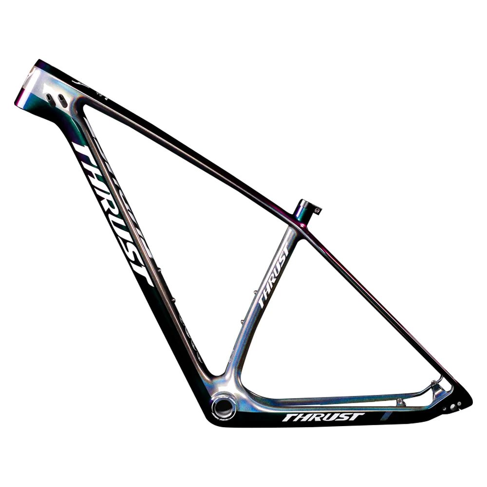 THRUST-Cuadro de carbono BSA BB30 para bicicleta de montaña, 29er, 15, 17, 19, 148, 12 quadro