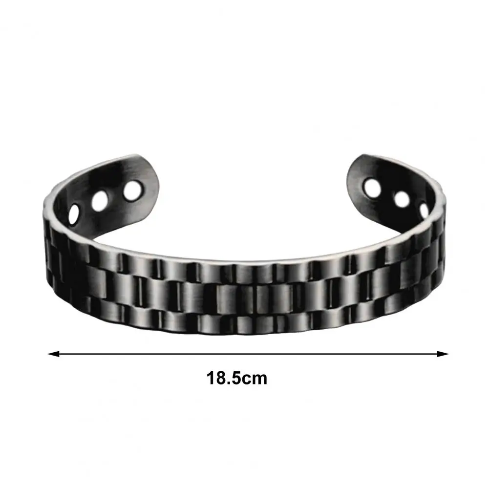 Magnetic Copper Prostate Wristband Prostate Bangle Circulation Enhancing Wristband Men Health Antioxidant Bracelet 6