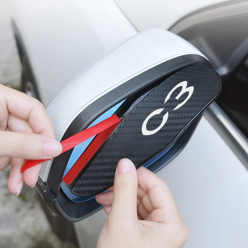 Rearview Mirror Rain Guard Car Rain Eyebrow Auto Accessories For Citroen C4 C3 C5 Aircross C1 C CROSSER Berlingo C Elysee C6 C2 Picasso Jumpy VTS C8 rearview mirror rain eyebrow,rearview mirror rain guard