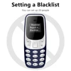 SERVO BM10 Mini Feature Phone Dual SIM Dual Standby Voice Dialing Low Radiation Mp3 Player With Earhook Pocket Cellular Phone 4