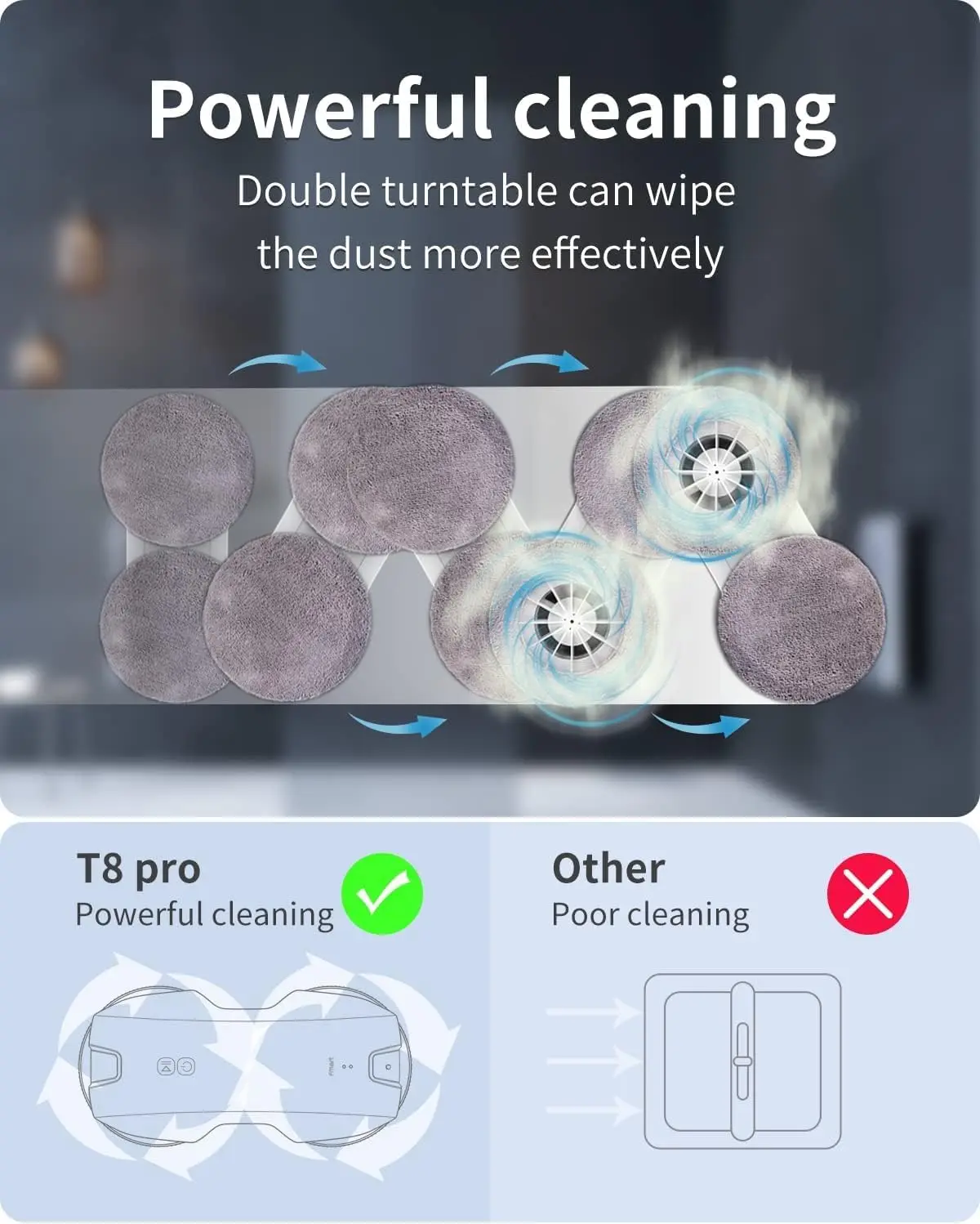 AI Intelligent Path Planning, Edge Detection Technology Automatic Window Cleaner 4