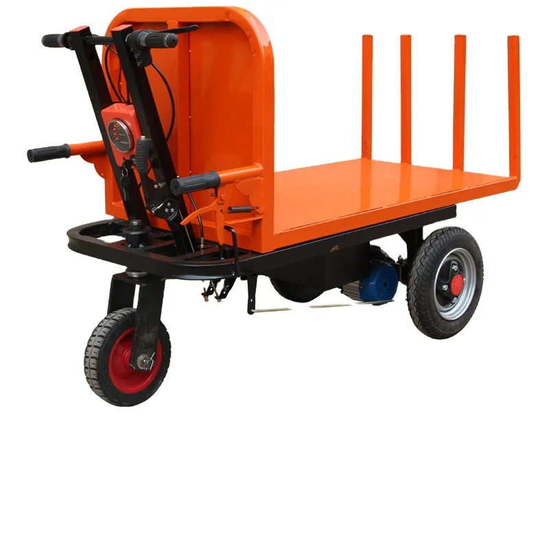 Cantiere Del Carrello A Tre Ruote Del Trasportatore Elettrico