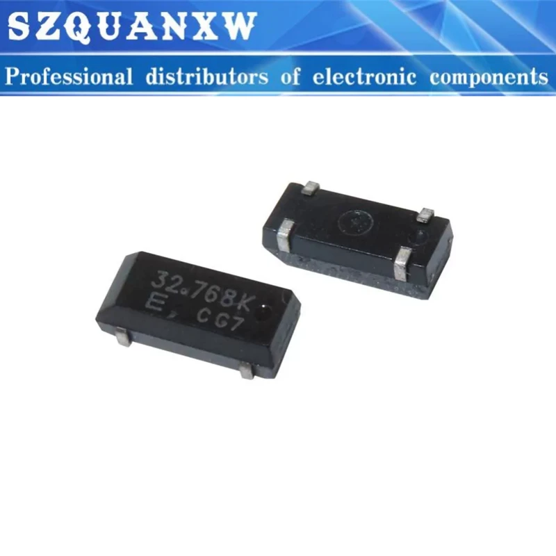 10PCS MC-306 SMD Passive crystal oscillator 32.768K 4P 32768 12.5PF 3.8 * 8*2.5 32.768Khz