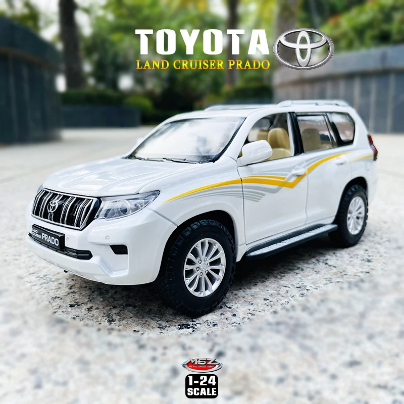 

MSZ 1:24 Toyota Land Cruiser Prado оригинальная коробка модель автомобиля из сплава Рукоделие украшение коллекция игрушечный инструмент подарок литье под давлением