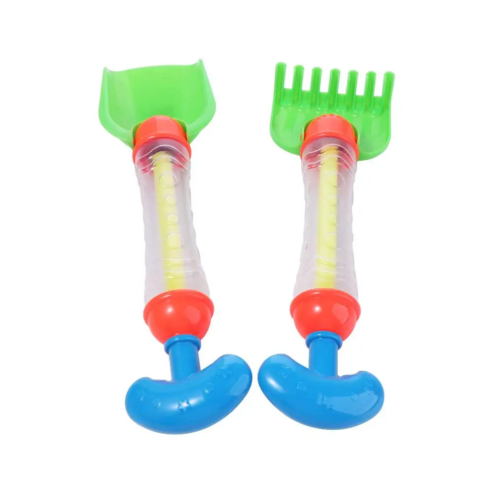 Plastics Water Fights Beach Toys Rakes Handheld Water Spray Toys Cartoon Playing Water Pulling Type Sprinkler Toy Songkran