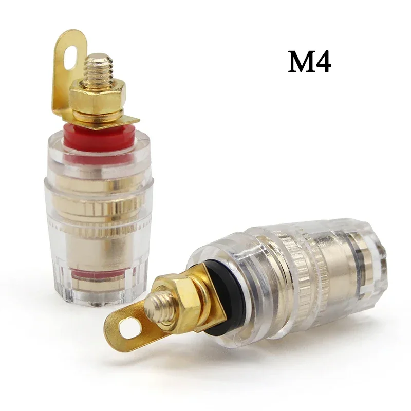 Wire Connectors Terminal Connector Electrical Connectors Plug Soldering Terminal 1pcs Wire Binding Post Thread Screw M4 M5 M6 M8 M10 Lithium Battery Weld Inverter Clamps Power Supply Connect Terminal Splice