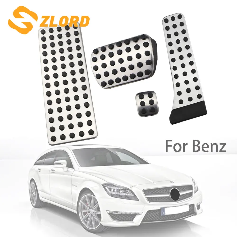 Car Pedal Cover Set For Mercedes Benz C E S GLK SLK CLS SL Class AMG W203  W222 R172 R231 W204 W210 W211 W212 X204 W218 - AliExpress