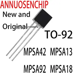 100PCS New and Original transistor TO-92 MPSA42 MPSA13 MPSA92 MPSA18 Z0103MA Z0607MA BT169D BT131-600 2N2222 2N2907 TL431