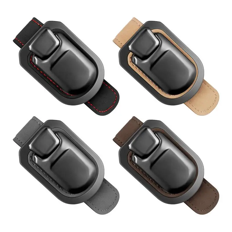 

Car Sunglass Clip Holder Visor Glasses Protective Case Visor Clip Fastener Glasses Holder auto Decoration Interior Accessories