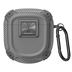 Durable Protective Case for Premium Wireless Earbuds (Gray)