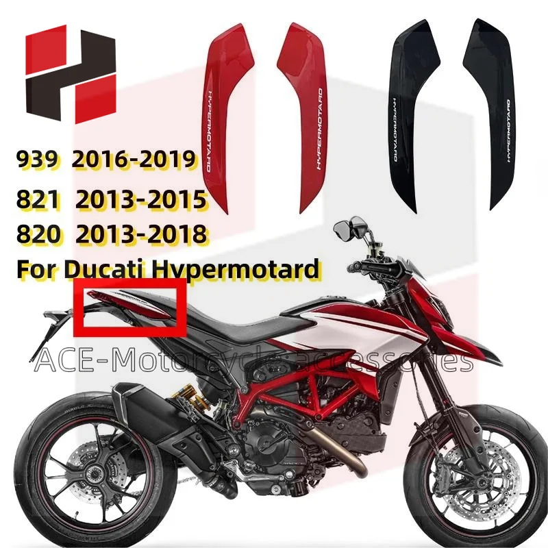 Ducati Hypermotard 820 821 939 SP HyperStrada Rear Upper Tailstock Cover Fairing Taillight Rear Cover Seat Side Plate