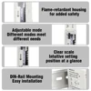 SUL180 15 Minutes Mechanical Timer 24 Hours Programmable Din Rail Timer Time Switch Relay Measurement Analysis Instruments New 5