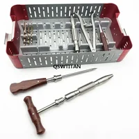 Kit d'instruments orthopédiques en acier inoxydable, extracteur de vis cassées, retrait de vis cassé, 56 pièces/ensemble 5