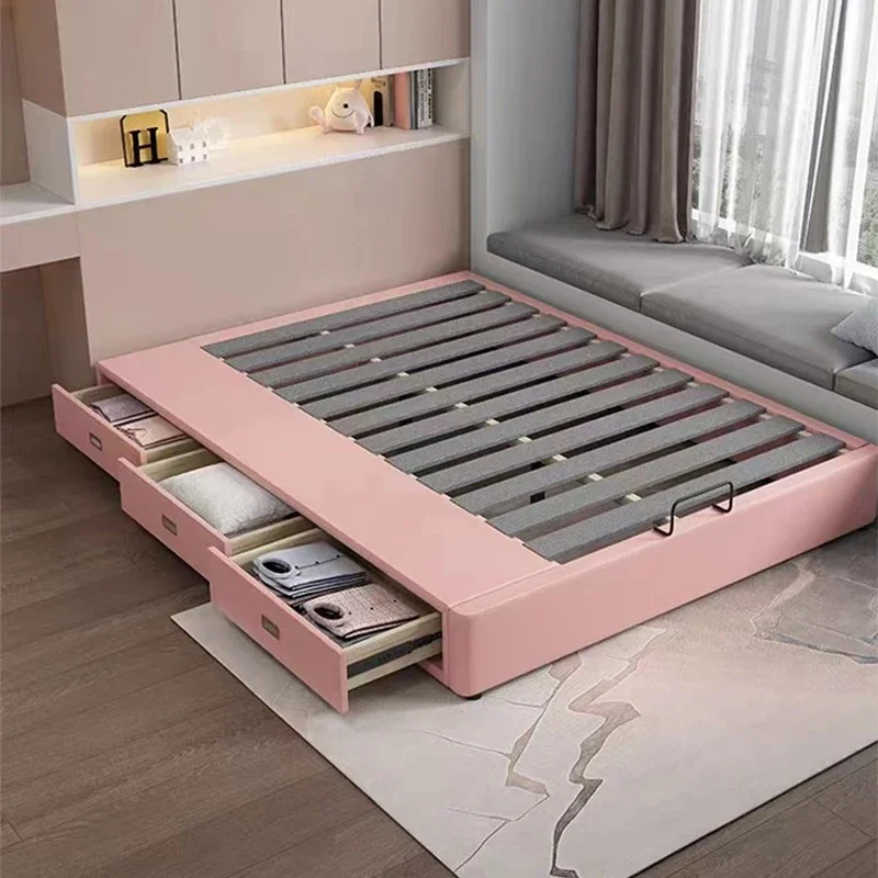 Luxury Kids Bed Low Loft Children's Family Toddler Furniture Berceau&zwnj; For Baby Childrens Boy Comforters Things Bedroom Beds