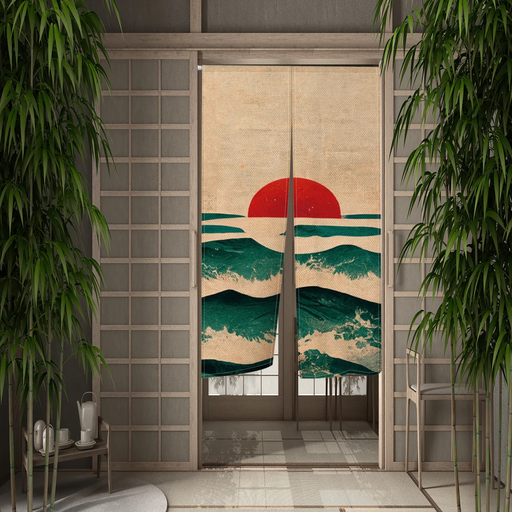 noren japonais long 5