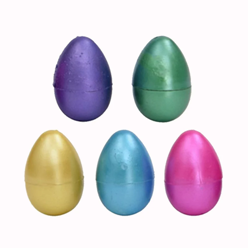 3pcs œufs de Dinosaure colorés à couver Jouet œuf de Dragon de Pâques œuf à  couver œuf de Dino pour Enfants (Motif aléatoire)@M1967