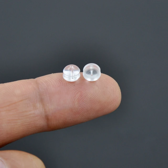Earring Back Ear Stopper Clasp  Silicone Stopper Earrings - Jewelry  Findings & Components - Aliexpress