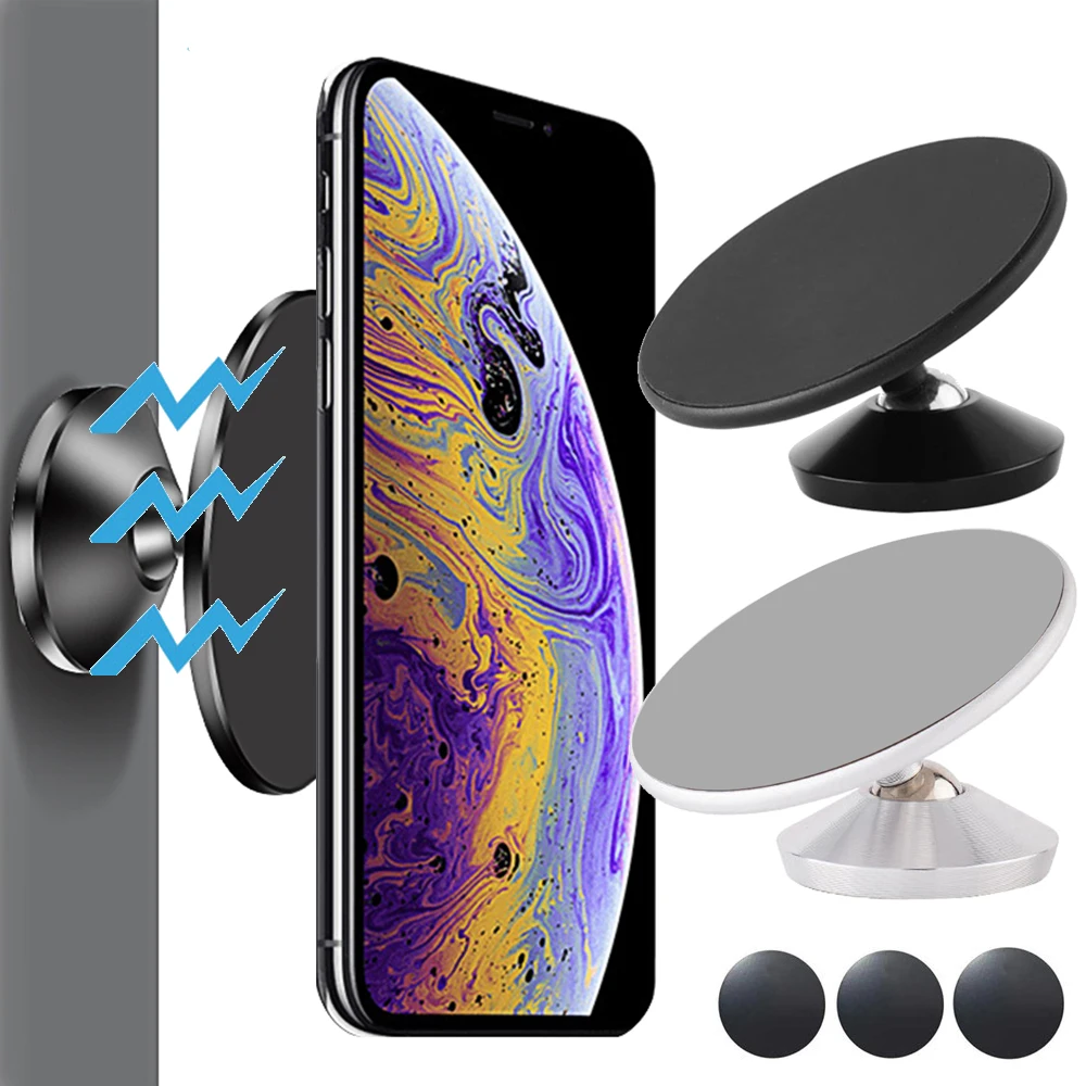 Dual Gym Phone Holder 360 Degree Rotation Universal Double