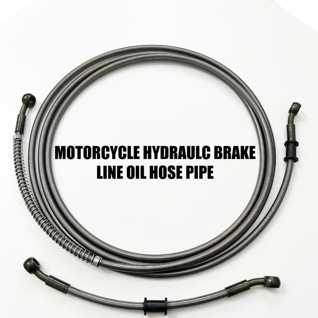 Motoforti 130cm 51.1インチ 10mm オートバイ 編組 ブレーキ クラッチ オイルホース ラインパイプ クラッチ オートバイホース  強化ステンレススチール ブレーキクラッチ DOT 編組ブレーキホース オートバイ レーシングバイク ピットバイク オートバイの ブレーキライン ... バイクのブレーキライン バイクアクセサリー オートバイブレーキオイルクーラーホースラインパイプ編組スチールクラッチオイルホース50c