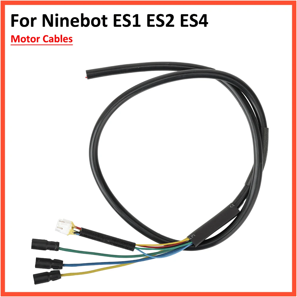 Motor Cables For Ninebot Es1 Es2 Es4 Electric Scooter Motor Wires Electric  Bicycle Replace Kickstand Repair Parts - Electric Bicycle Accessories -  AliExpress