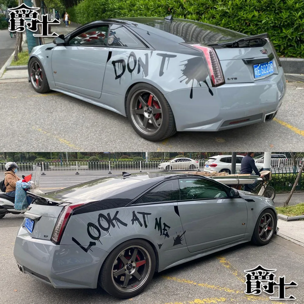

Автомобильные наклейки для Cadillac ct56 ct5 ct4 atsl, модификация кузова, специальная камуфляжная Спортивная наклейка, пленка, аксессуары