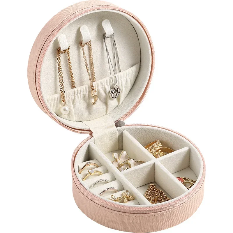 On Sale Simple Portable Jewelry Box, Earrings, Necklace, Ring Jewelry Storage Box