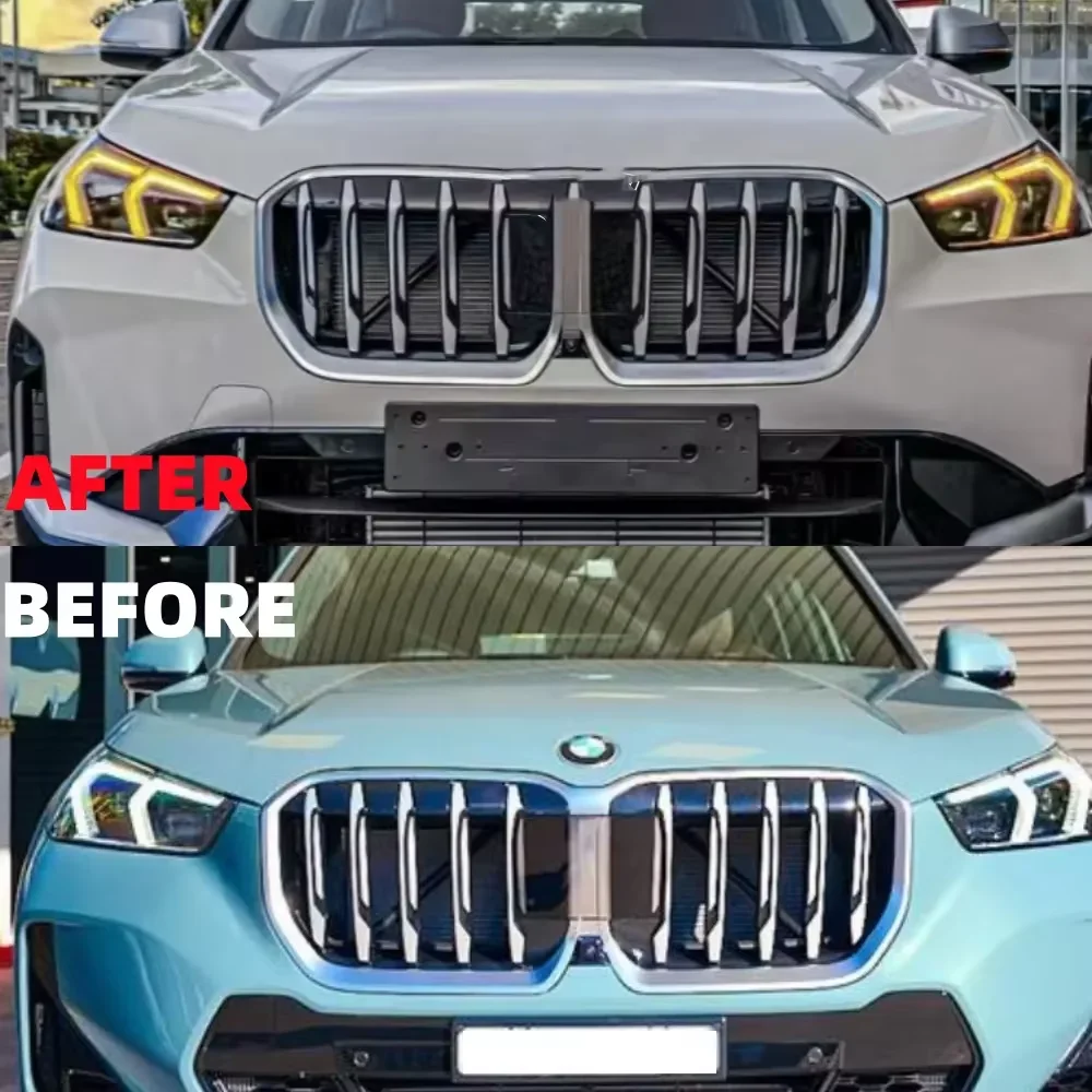 BMW U11 X1 U12 X2 2022 2023 LED 헤드라이트 화이트 주간 주행등 모듈 마이크로칩용 옐로우 엔젤 아이 DRL PCB 보드