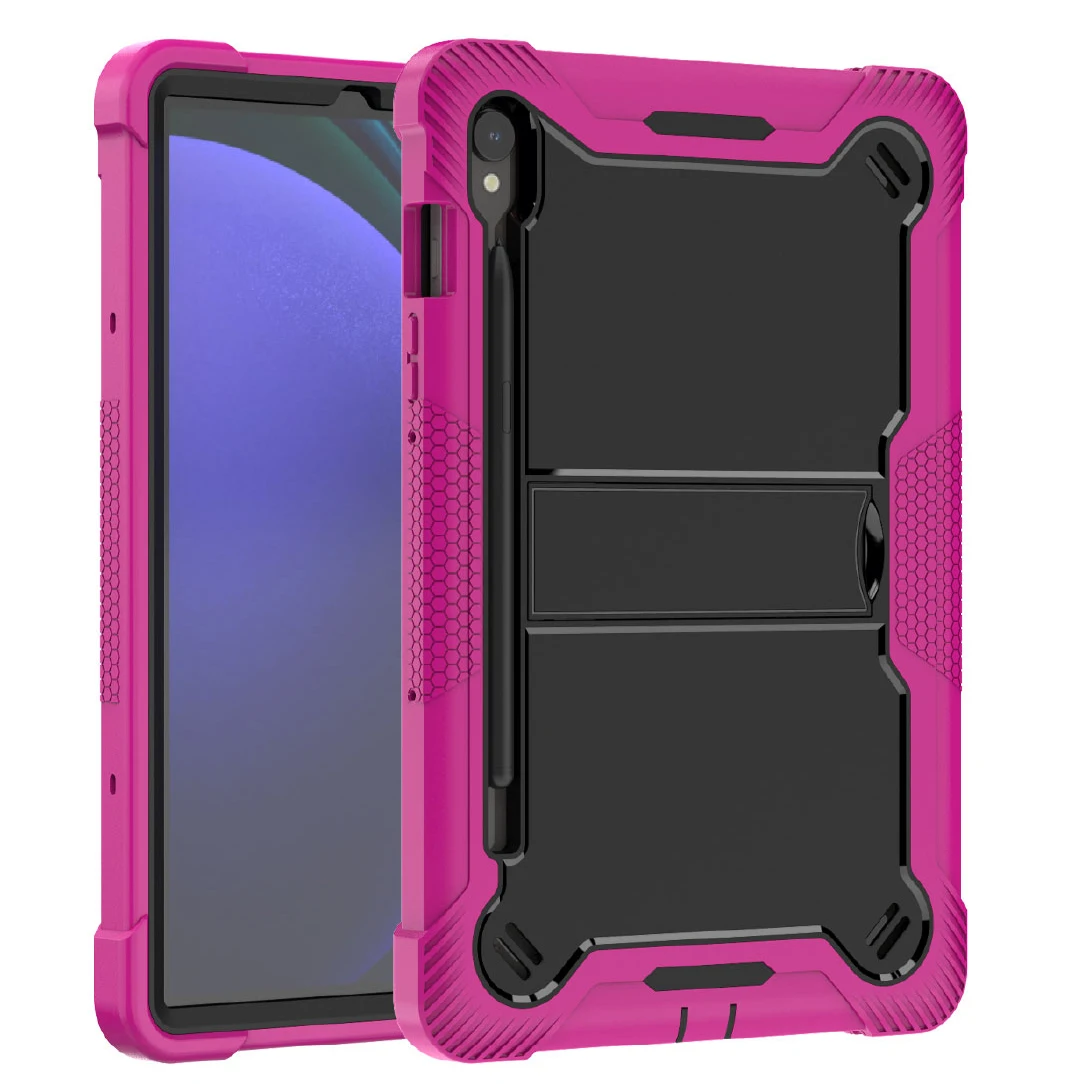 Rugged Shockproof Stand Tablet Case with Heavy-Duty Protection