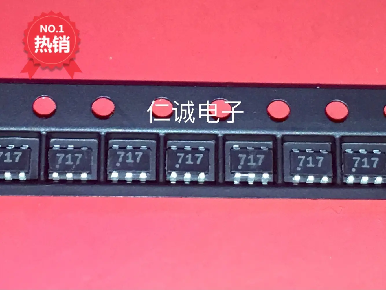

10 шт. Оригинальный Новый ZXT10P12DE6 Silkscreen 717 SOT23-6