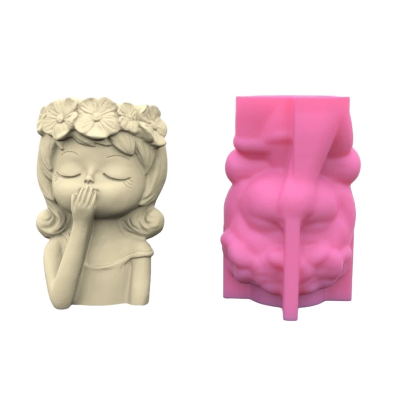 

Гирлянда для девочек, цветочный горшок, форма для хранения, держатель для брелоков, инструмент, сделай сам, домашний декор, 57BD