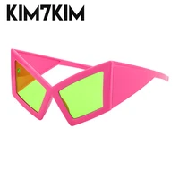 Lunettes de soleil œil-de-chat surdimensionnées pour femme 2026 – Marque de luxe, monture large, style vintage Y2K punk, protection UV400 6