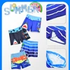 Boys Swim Trunks Toddler Swim Shorts Quick Drying Swimming Boxer Briefs Cute Dinosaur Shark Print Children's Swimwear Swimsuit 3