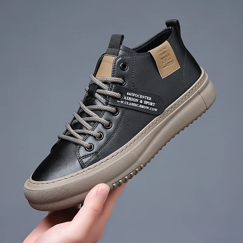 Men's Casual Sports Shoes, Fashionable, Retro, Classic, Handmade, Breathable and Warm, Suitable for All Seasons, Hiking Shoes - 6