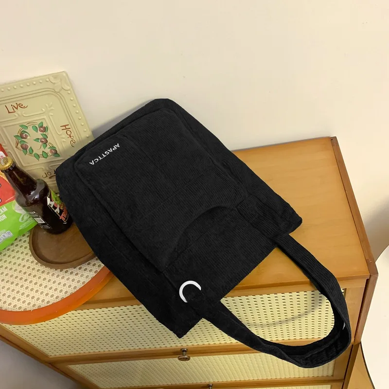 Tote Women's Shoulder Bag Solid Color Large Capacity Casual Popular Design Multifunctional Backpack Student Commuter Schoolbag