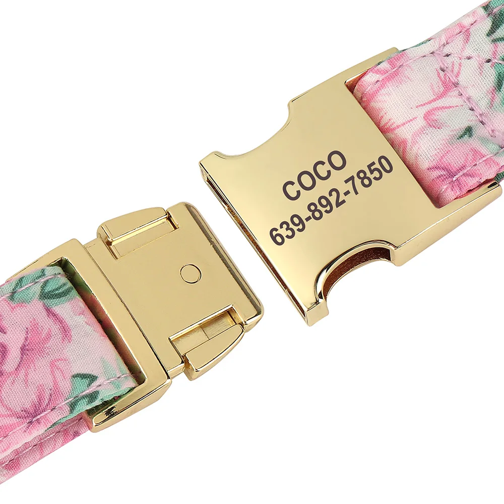 Cute Bowknot Adjustable Nylon Collar Dog Anti-lost - PeticaDeals