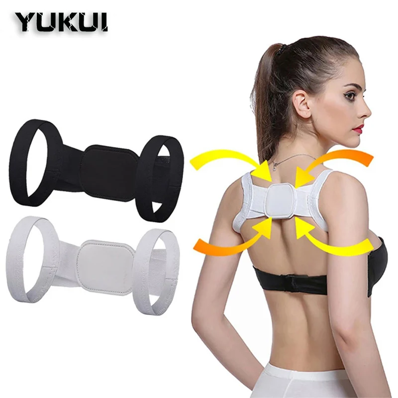 Posture Corrector Back Belt Adjustable Shoulde Neck Spine Reshape Body for Column Posture Correction for W_voghion.com