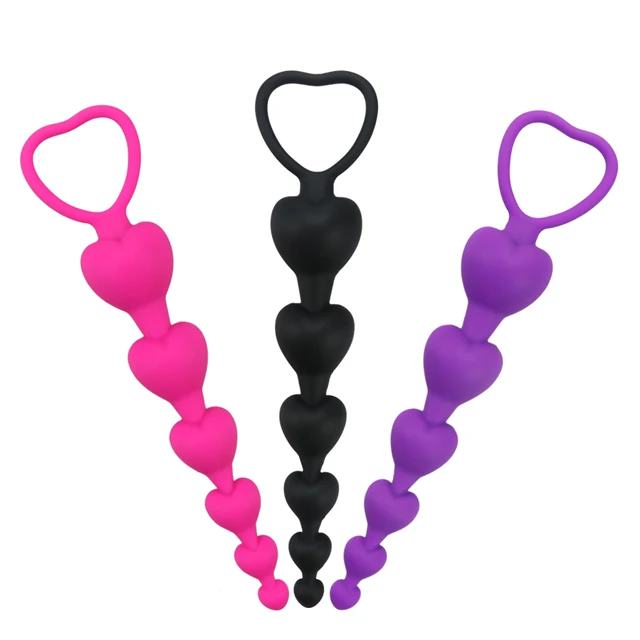 Anal Plug Massager Vaginal Stimulator With Wearable Silicone Anal Beads Female Gay Sex Toys for Men