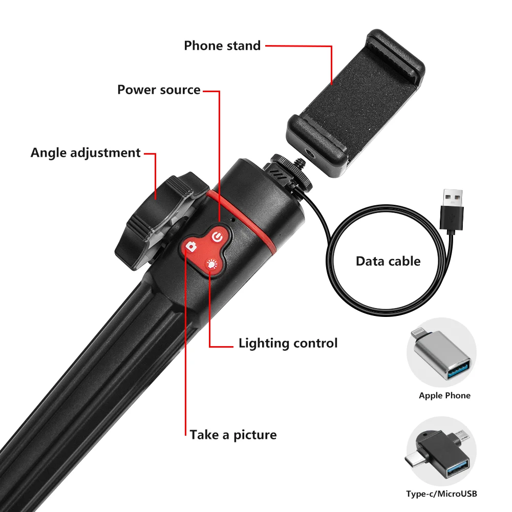 WDLUCKY 360&deg; Articulated Endoscope 6mm Car Articulated Endoscope Camera with Steerable Probe Compatible with iPhone and Android endoscope camera
