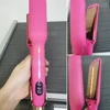 Infrared Hair Straightener Curler Titanium Plate Fast Heating Flat Iron 230℃ / 450°F Professional Salon Styling Tool 110V-240V 6