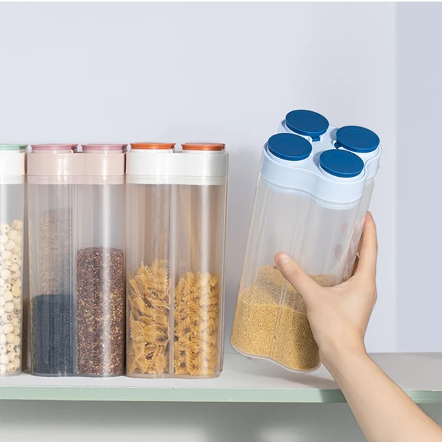 Kitchen Containers Plastic Food Storage  Large Kitchen Grain Storage Tank  Food - Storage Boxes & Bins - Aliexpress