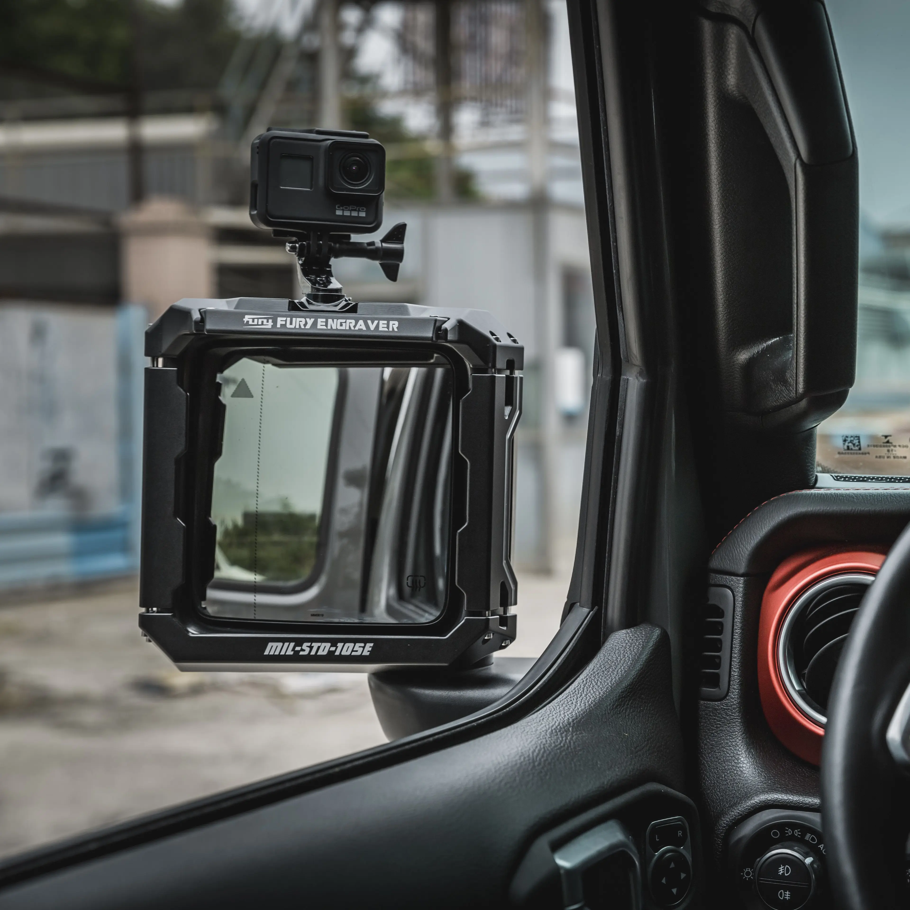 

Защитный чехол для зеркала заднего вида для Jeep Wrangler JL 2018-2020 LANTSUN F2007
